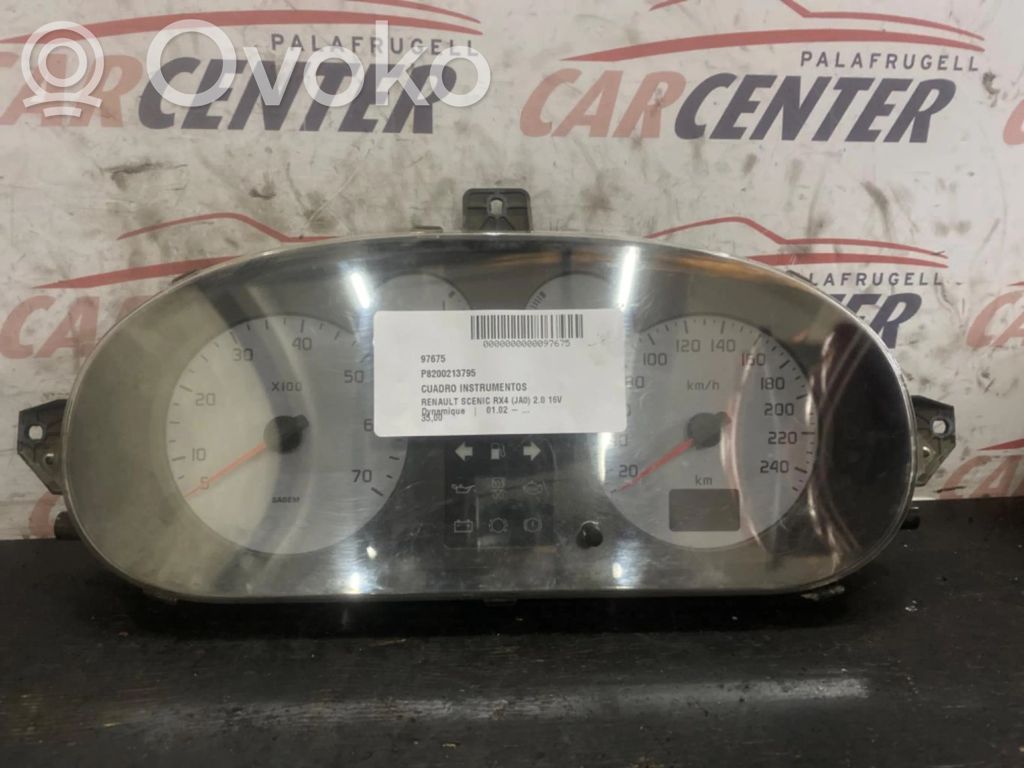 Renault Scenic I Speedometer (instrument cluster) 