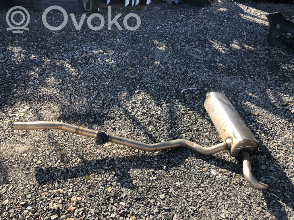 Audi Q7 4M Aizmugurējais izpūtēja bundulis 