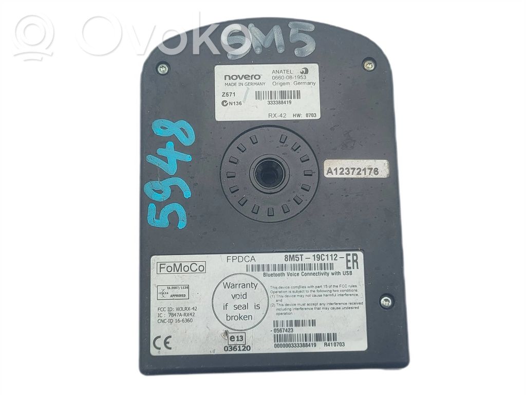 Ford Mondeo MK IV Bluetooth control unit module 