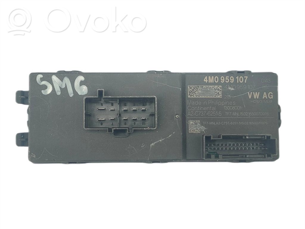 Tailgate/trunk control unit/module   4M0959107,A2C73762515