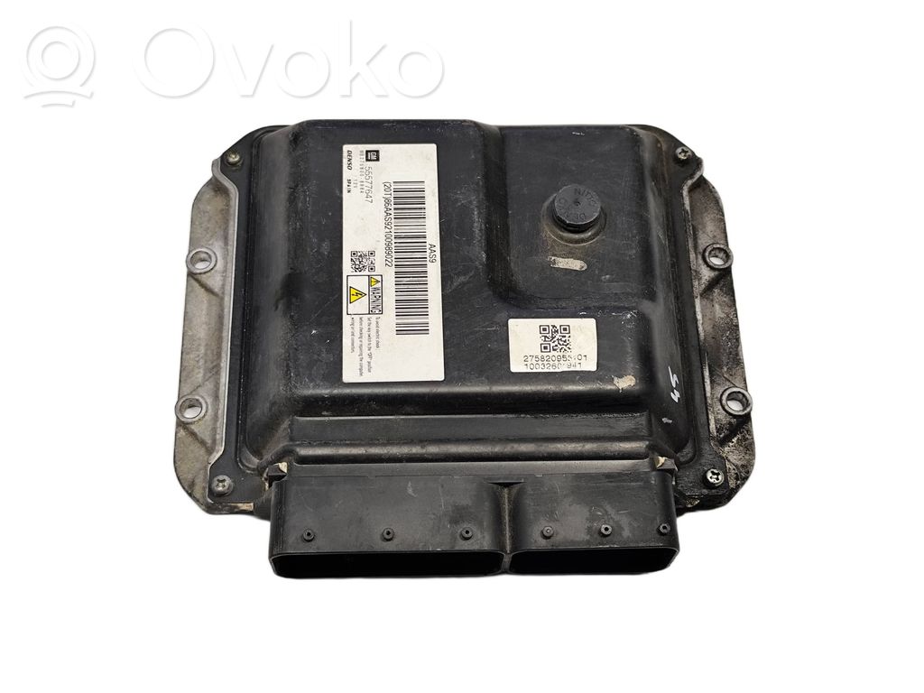 Opel Astra J Unidad de control/módulo ECU del motor 