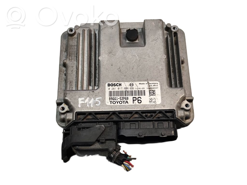 Engine control unit/module ECU   8966152P60,0281017606,13250016,100S46547