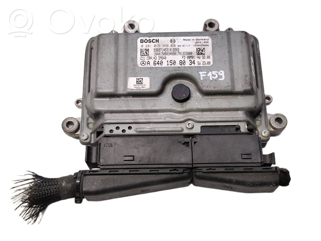 Mercedes-Benz A W169 Unitate control motor/modul ECU 