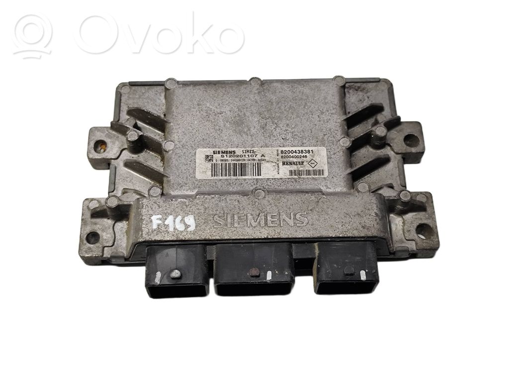 Renault Clio II Unidad de control/módulo ECU del motor 