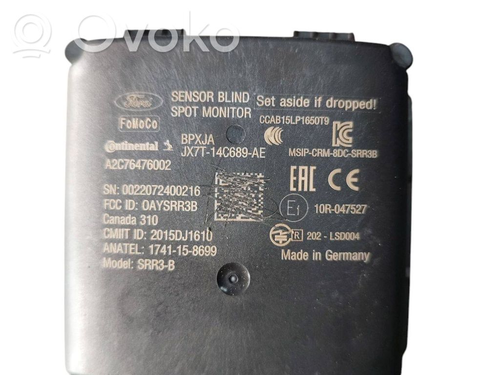 Ford Puma Distronic sensor radar 