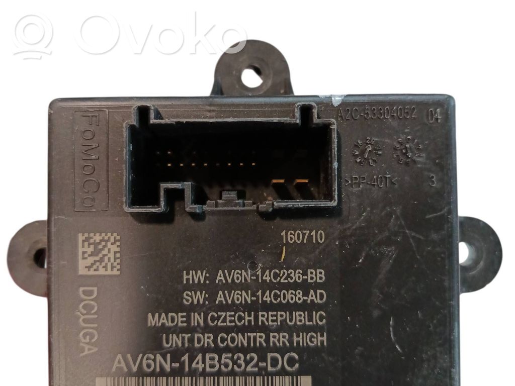 Door control unit/module   AV6N14B532DC
