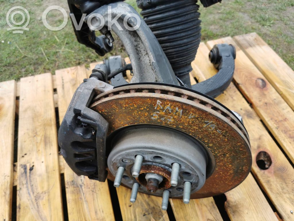 Front wheel hub spindle knuckle