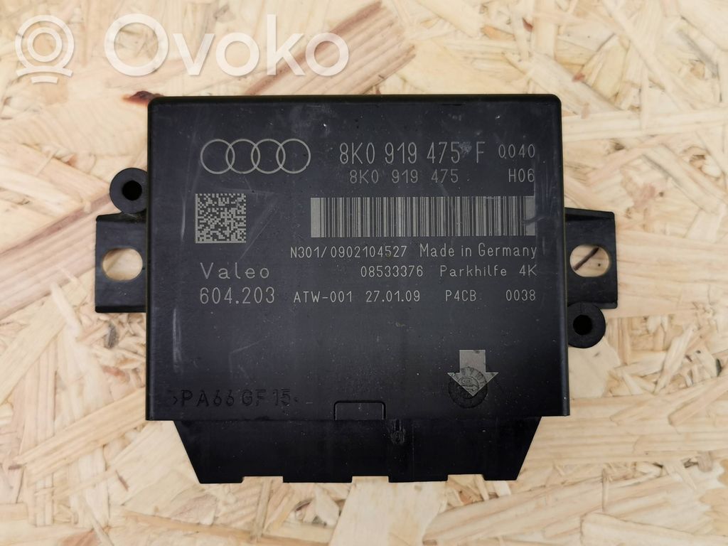 Parking PDC control unit/module   8K0919475F,8K0919475,08533376