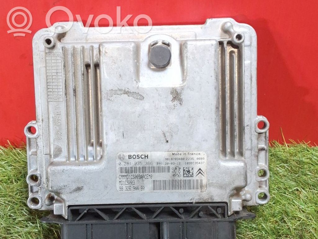 Dzinēja vadības bloks   0281035366,9832694480,9818703480