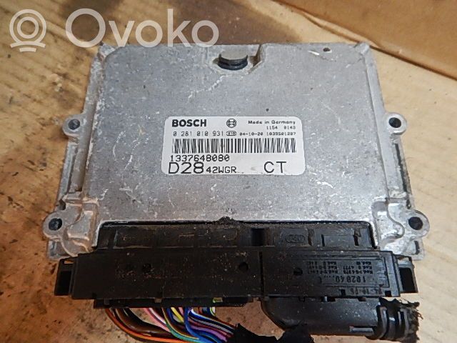 Ruiskutuksen ohjainlaite/moduuli   1337648080