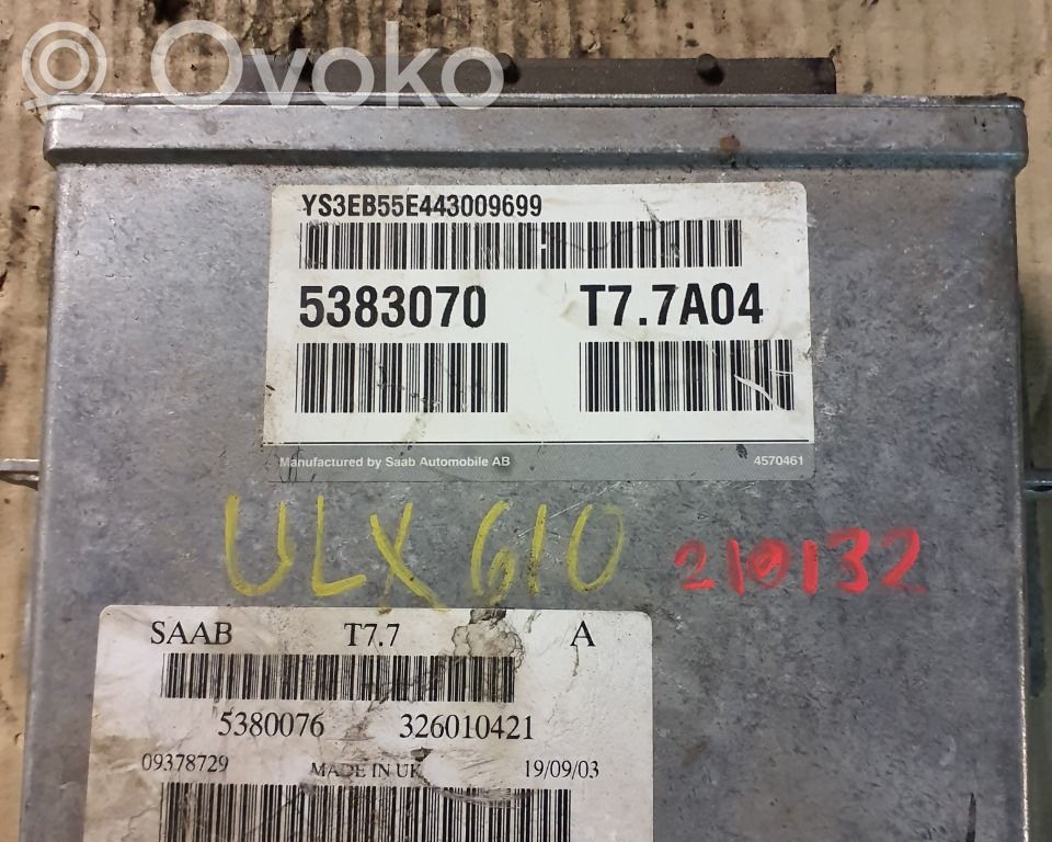 Injection control unit/module   5383070,5383070