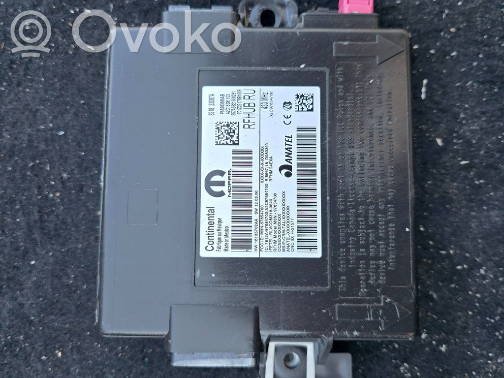 Other control units/modules   P68383680AB,68383680AB