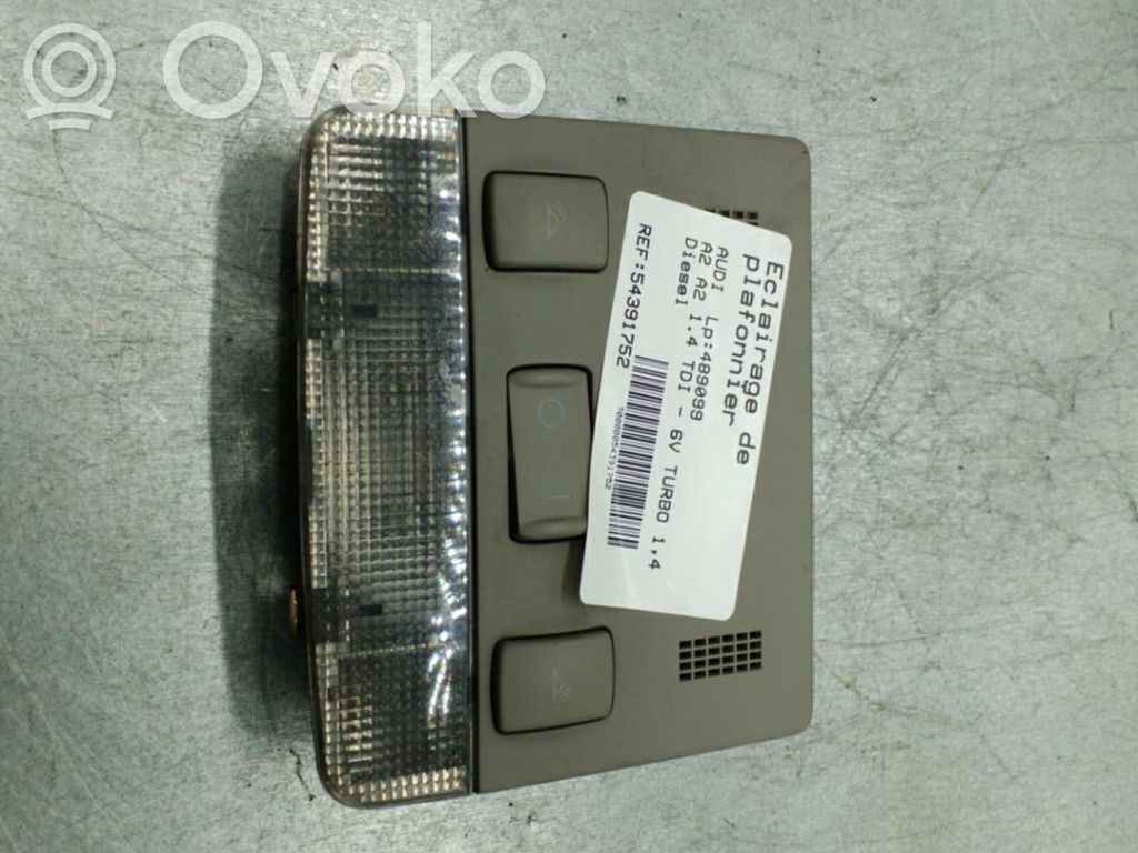 Front seat light   8Z0947111DEC3