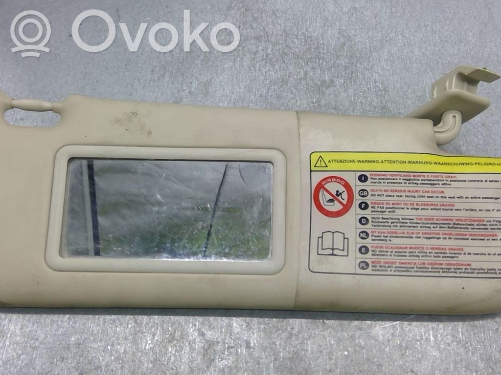 Fiat 500 Sun visor 