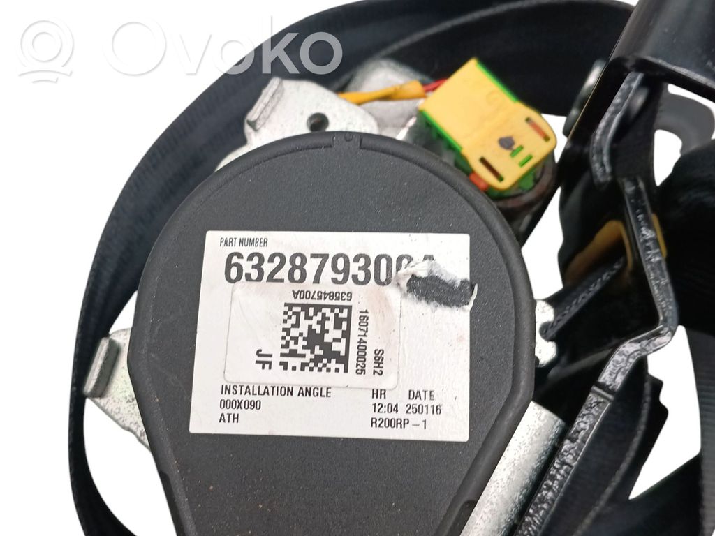 KIA Optima Cinturón trasero 