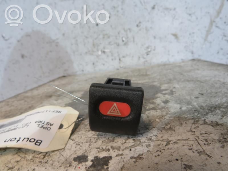 Opel Astra F Botón interruptor de luz de peligro 