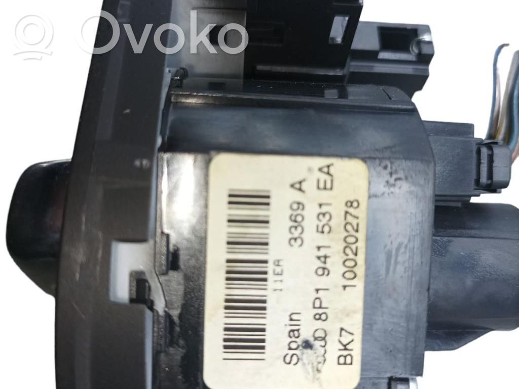 Audi A3 S3 A3 Sportback 8P Manetka / Przełącznik kierunkowskazów 