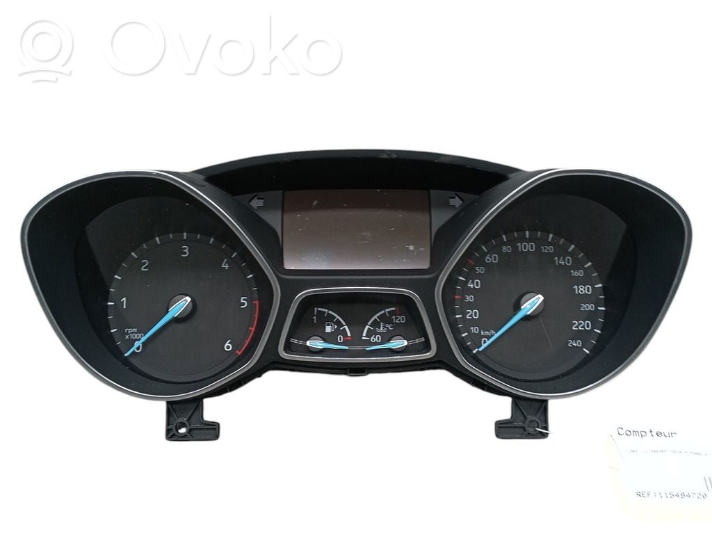 Ford Focus Geschwindigkeitsmesser Cockpit 