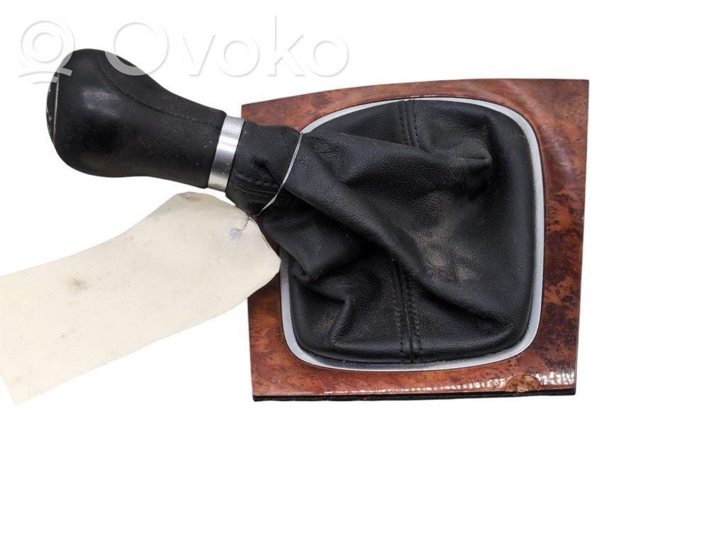 Audi A3 S3 8P Perilla/embellecedor de cuero de la palanca de cambios 