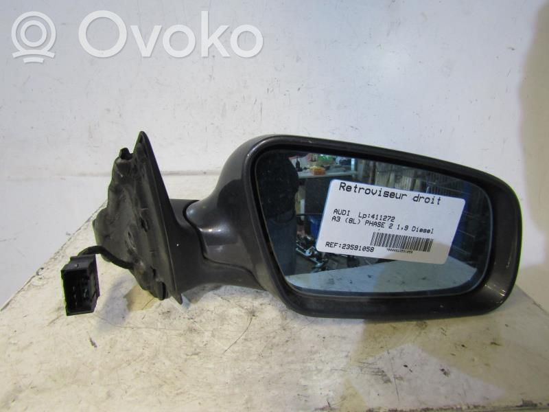 Audi A3 S3 8L Espejo lateral manual 