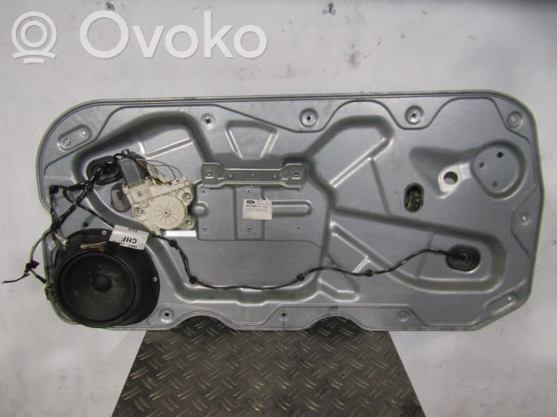 Front door window regulator with motor   1736144