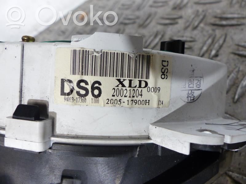 Speedometer (instrument cluster)   9400317360
