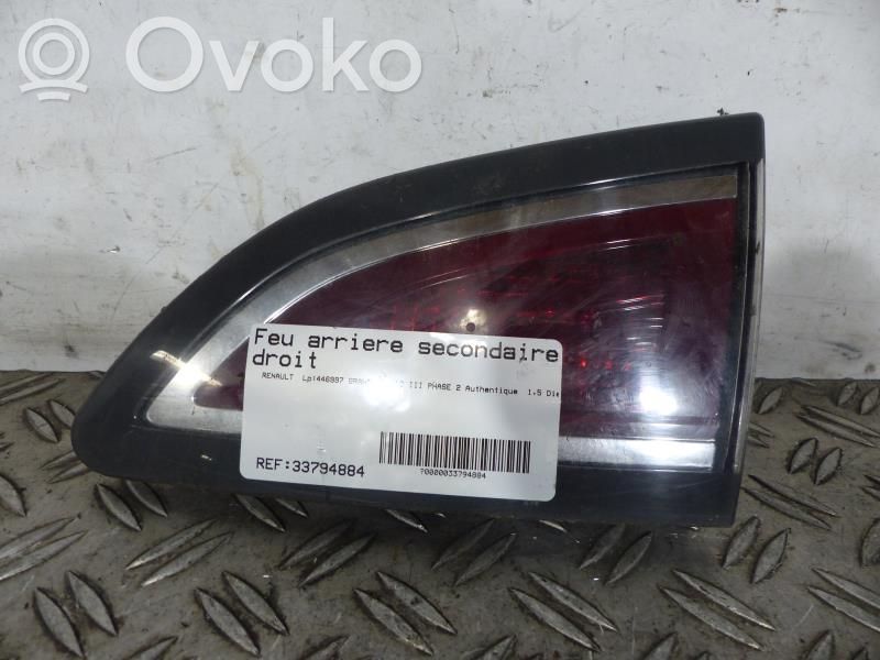 Renault Scenic III -  Grand scenic III Lampy tylnej klapy bagażnika 