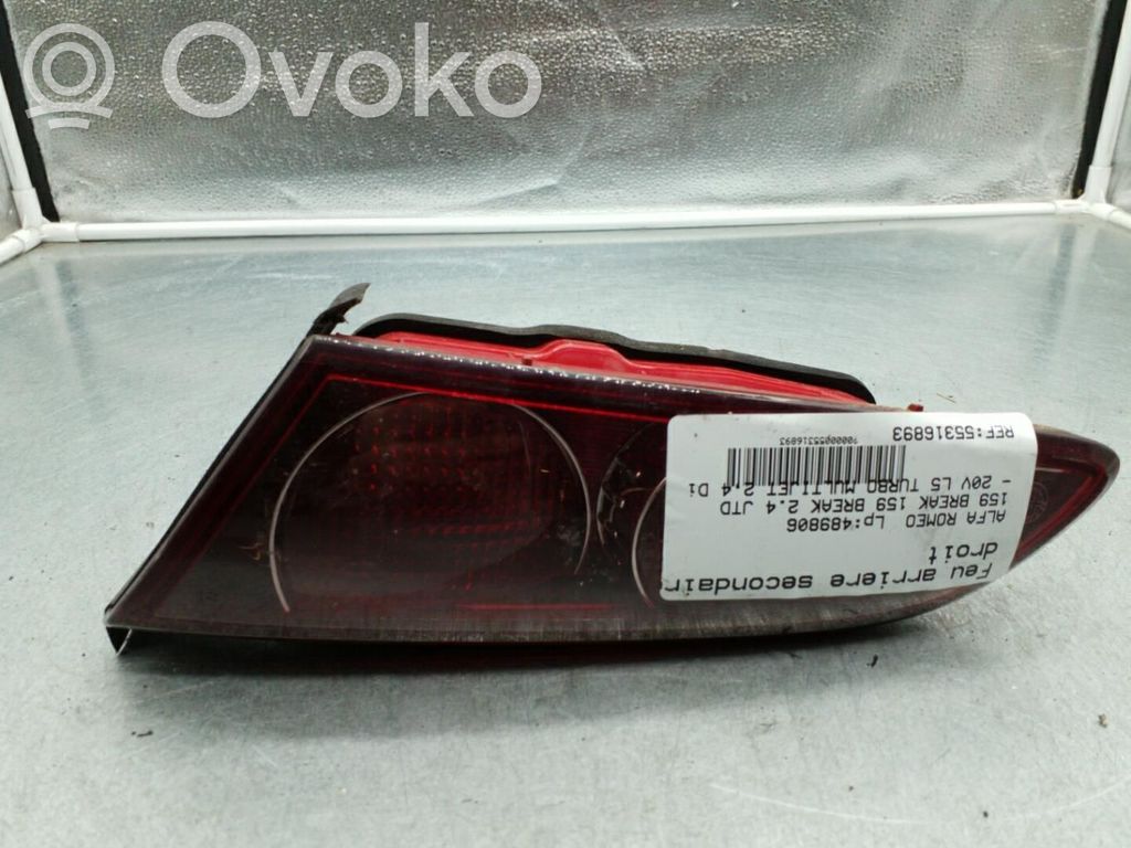 Alfa Romeo 159 Lampă spate în capacul portbagajului 