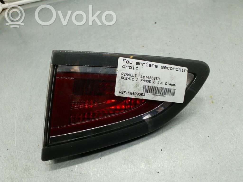 Renault Scenic III -  Grand scenic III Lampy tylnej klapy bagażnika 