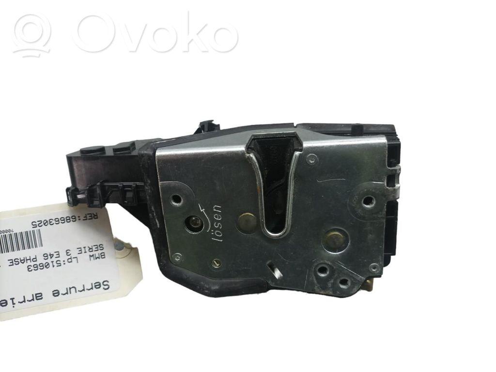 Rear door lock   51227011245