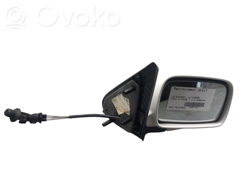 Volkswagen Polo III 6N 6N2 6NF Specchietto retrovisore manuale