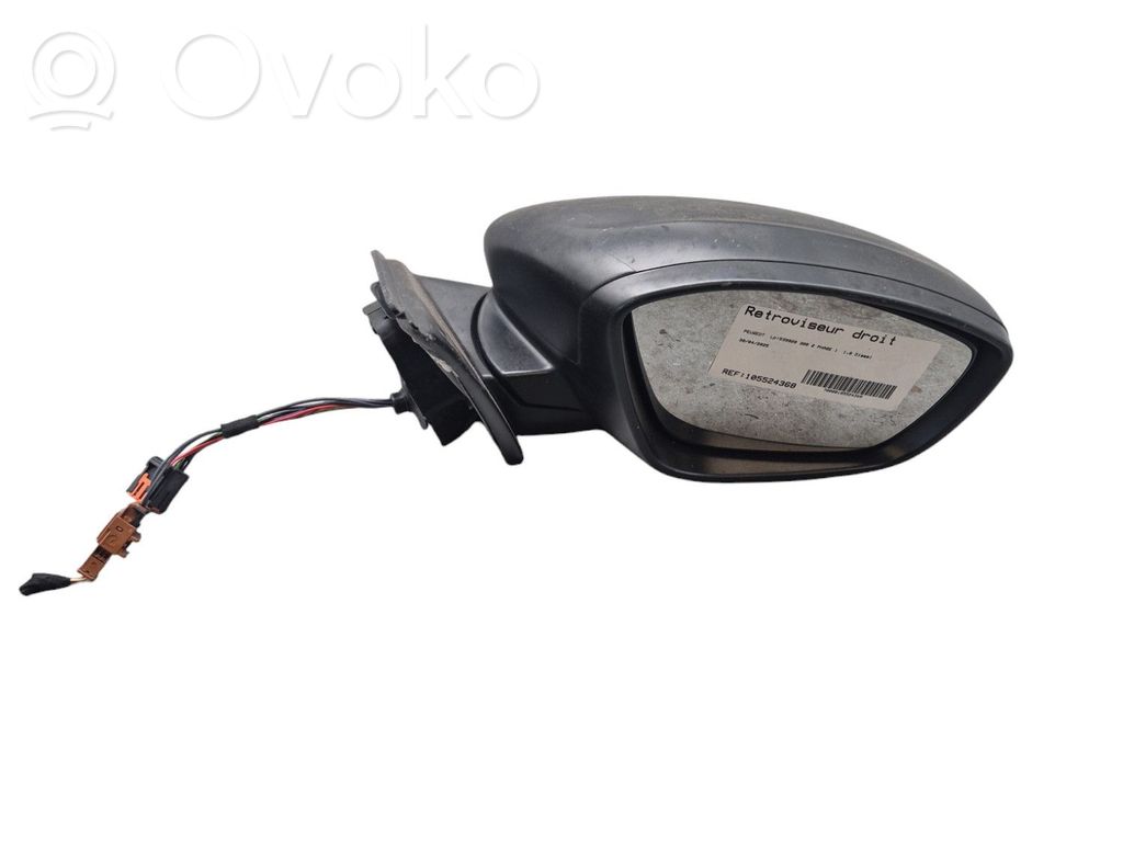 Peugeot 308 Espejo lateral manual 