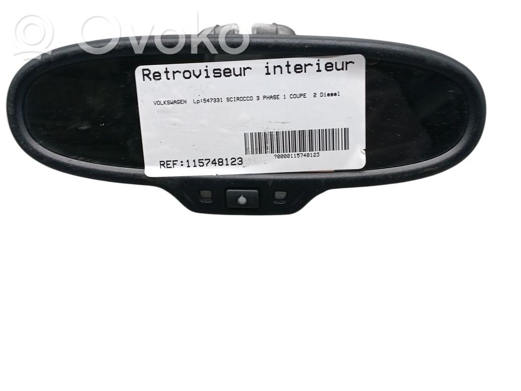 Espejo retrovisor (interior)   1K8857511D4PK