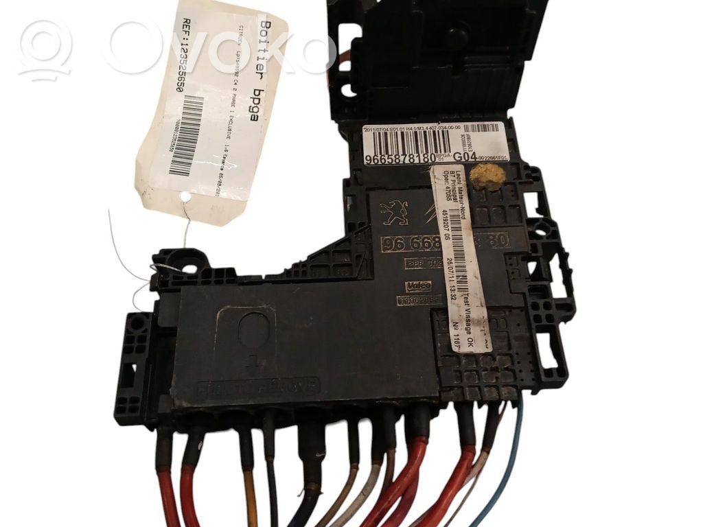 Citroen C4 II Set scatola dei fusibili