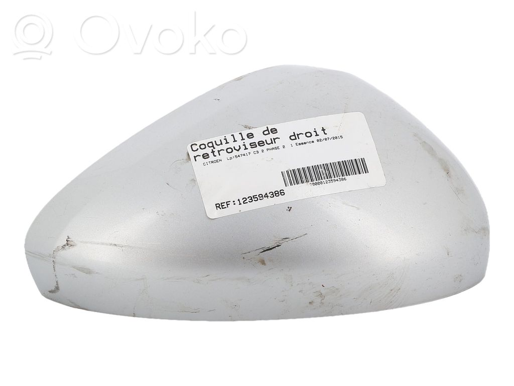 Citroen C3 Capac plastic oglindă exterioară 