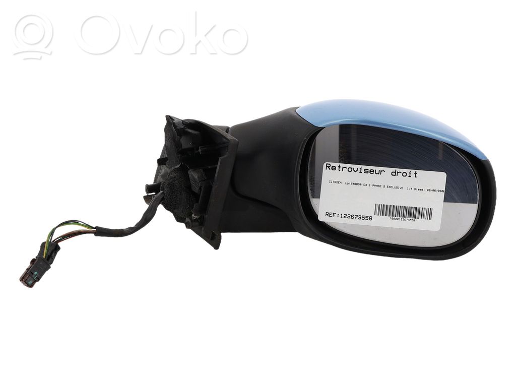 Manualne lusterko boczne drzwi przednich   00008149FP