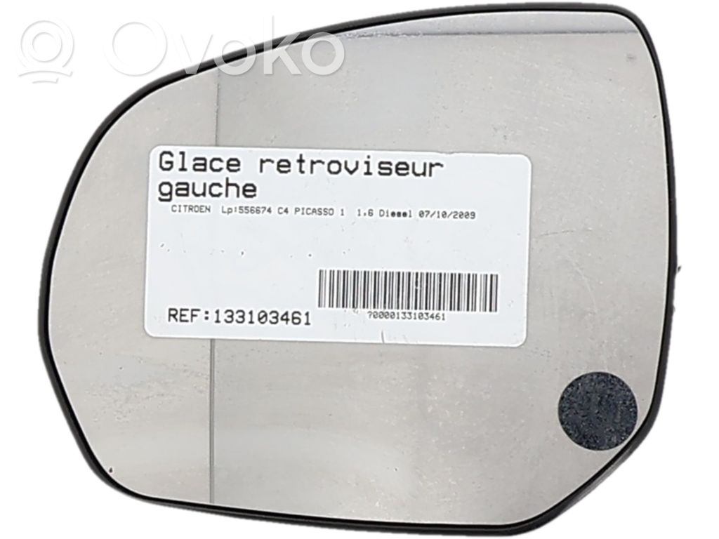 Citroen C4 I Picasso Spoguļa stikls