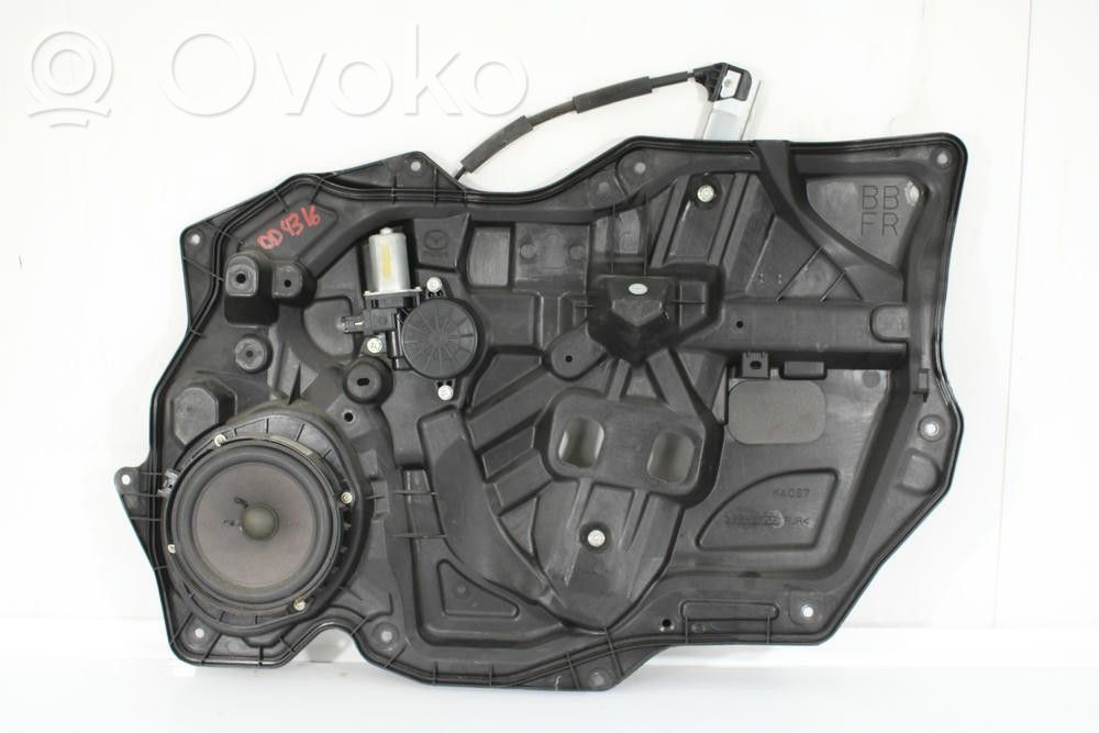 Mazda 3 II Regulador de puerta delantera con motor 