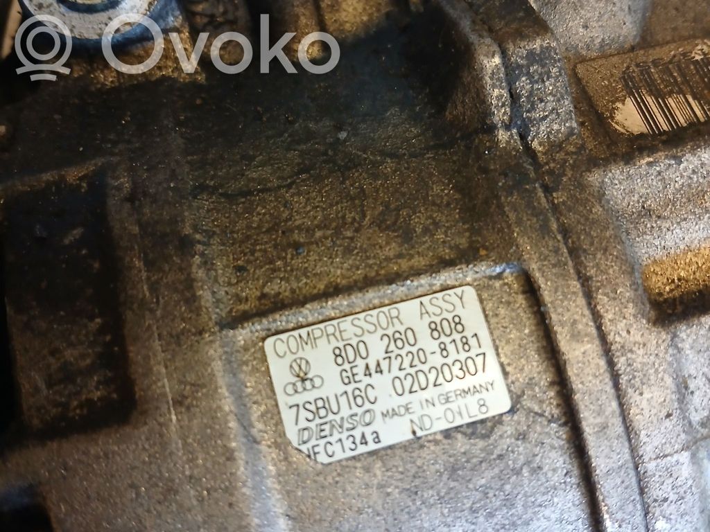 Volkswagen PASSAT B5.5 Air conditioning (A/C) compressor (pump) 