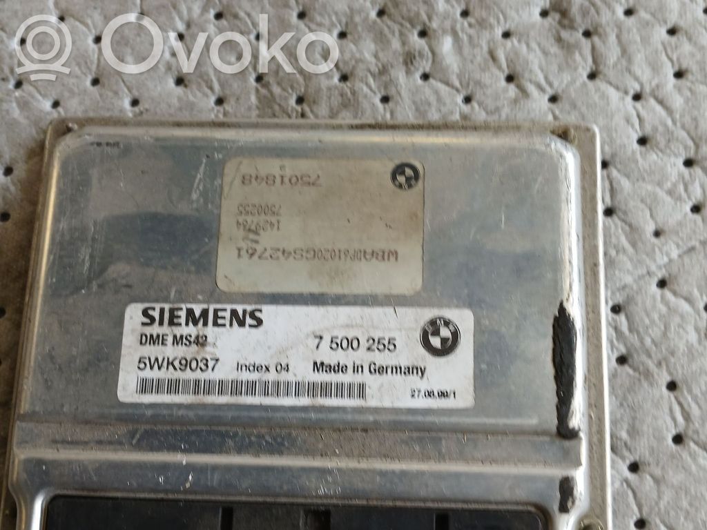 BMW 5 E39 Engine control unit/module ECU 