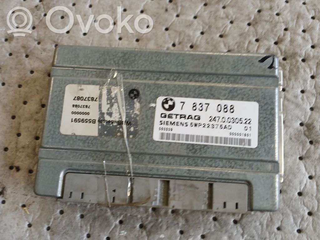 BMW 5 E60 E61 Galios (ECU) modulis 
