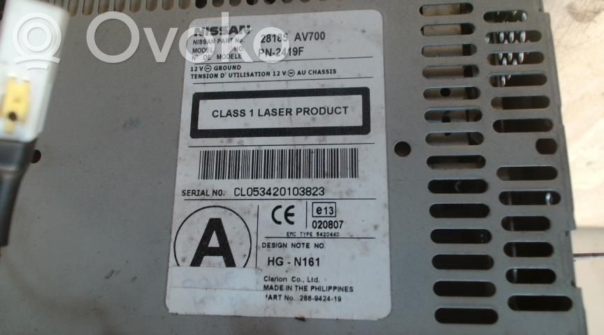 Nissan Primera CD/DVD changer 