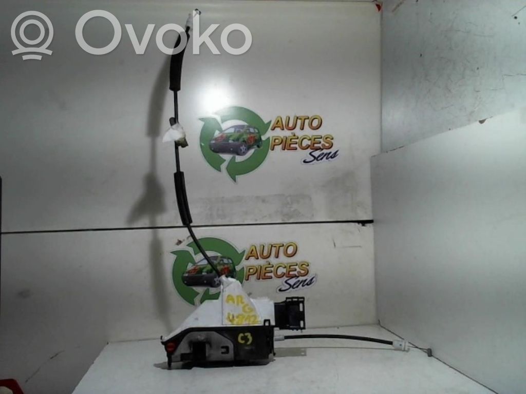 Serrure de porte arrière   9800624880,9800624880