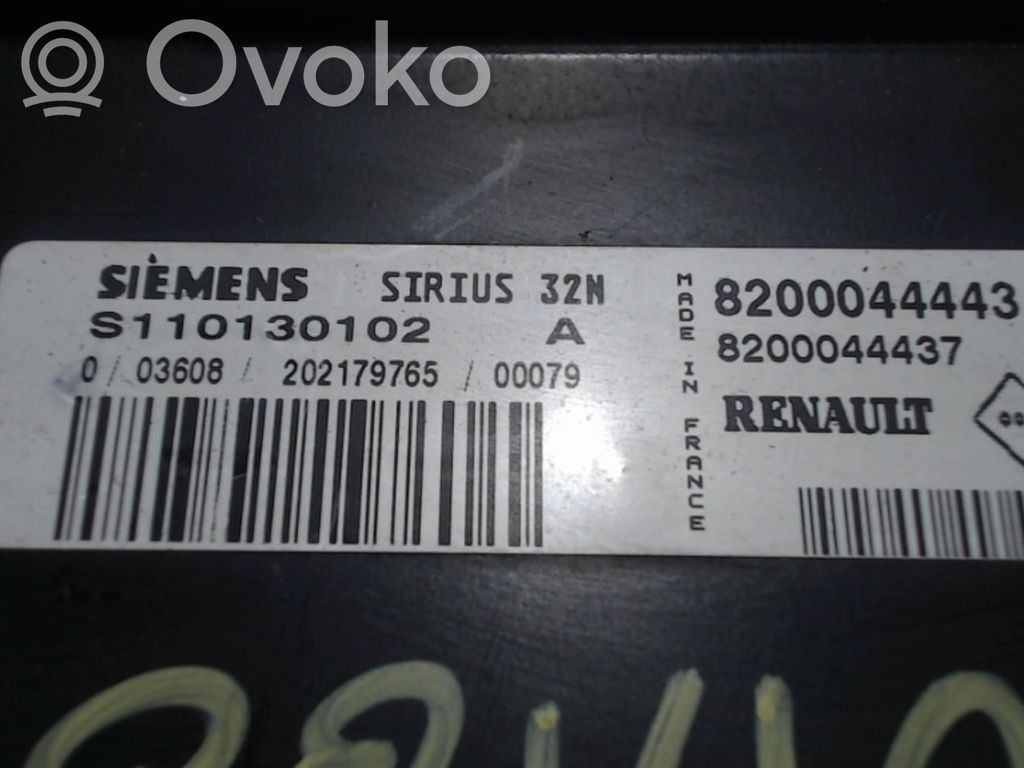 Autres unités de commande / modules   8200044443,8200044443