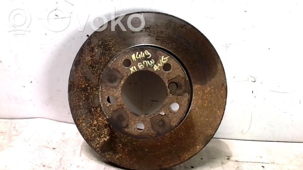 BMW X1 E84 Front brake disc 