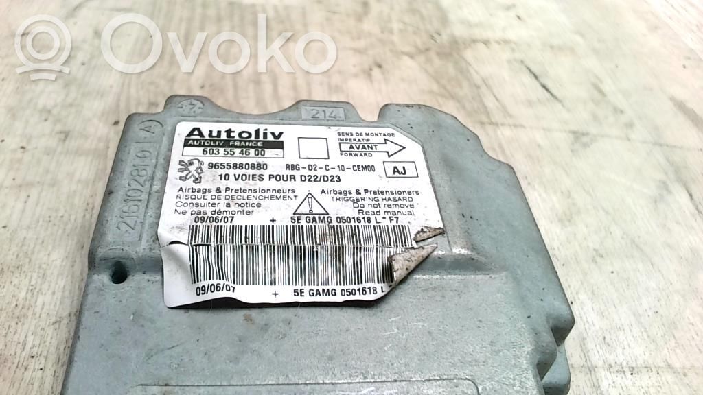 Centralina/modulo airbag   6545HY,6545HY