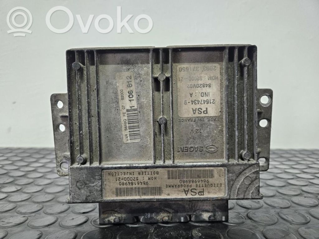 Citroen TEST Engine control unit/module ECU 