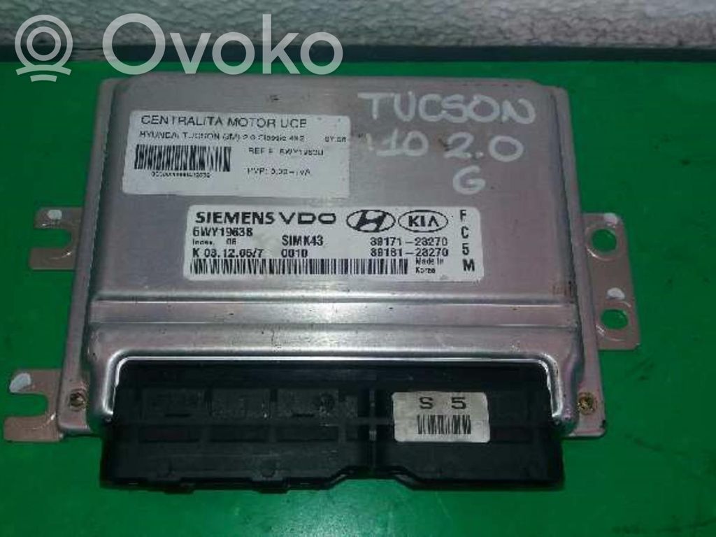Unité de commande, module ECU de moteur   5WY1963B