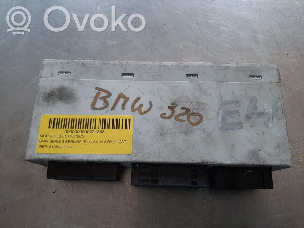 BMW 3 E46 Moottorin ohjainlaite/moduuli 