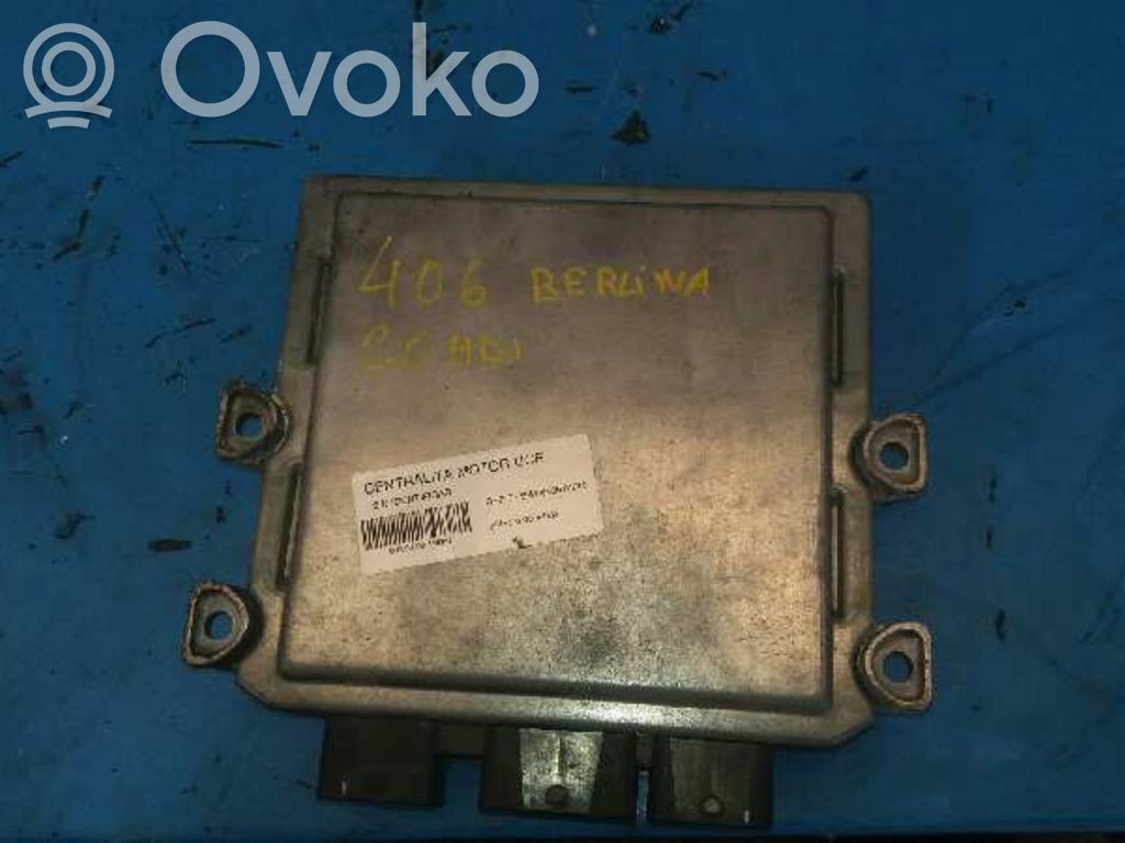 Engine control unit/module ECU   SW9650517780
